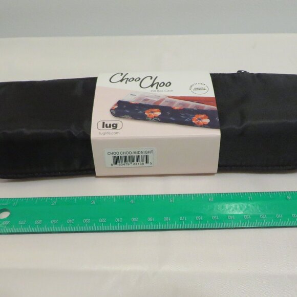Lug Choo Choo Pill Organizer in Black BNWT - Picture 5 of 5